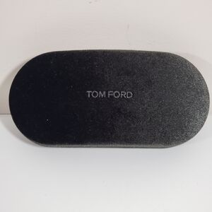 Tom Ford Black Clam Shell Glasses Case